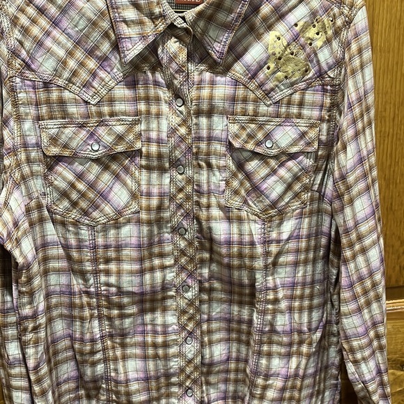 Flannel plaid Shirt - Picture 5 of 11